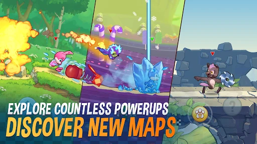 Gameplay screenshot 2 from Fun Run 4: Realtime PvP Race - Racing game